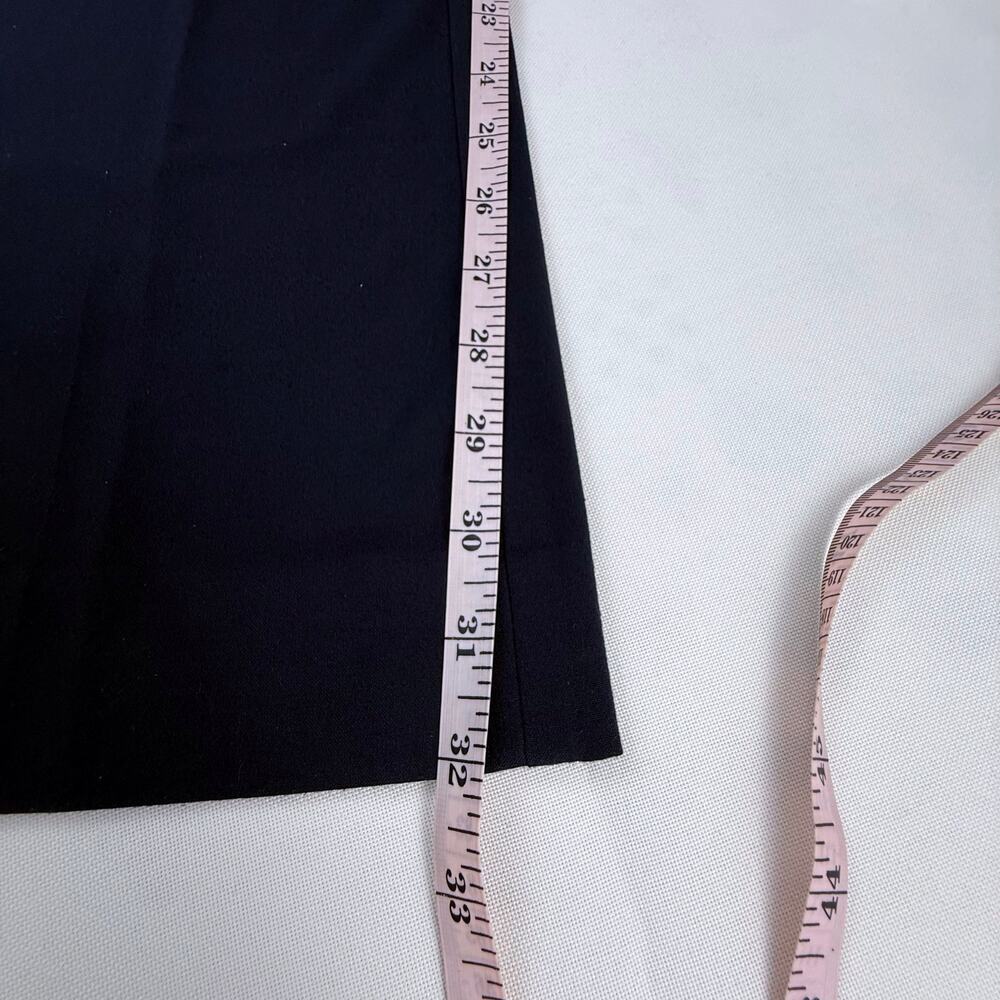Gap Hip Slung Stretch Navy Casual Dress Pants Slim Everyday Classic Trouser Cut - Picture 14 of 16